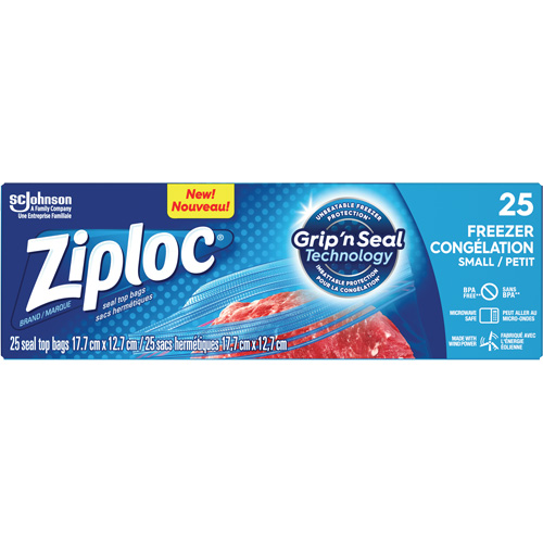 Ziploc&reg; Freezer Bags Groupe Belzile Dickner