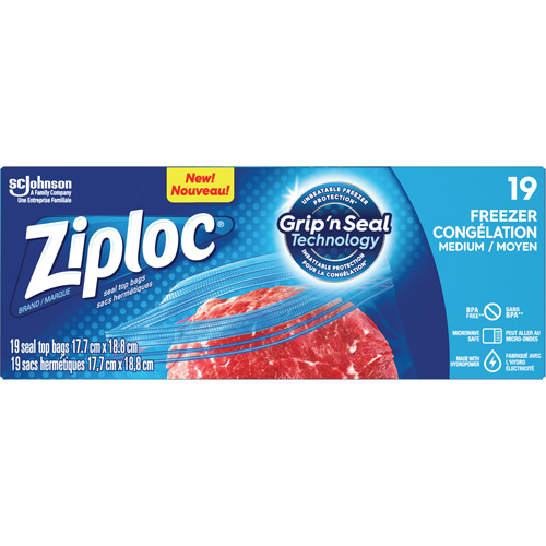 Ziploc&reg; Freezer Bags Groupe Belzile Dickner