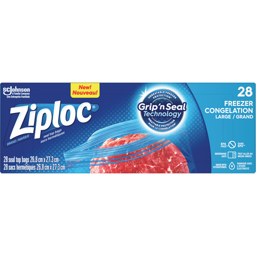 Ziploc&reg; Freezer Bags Groupe Belzile Dickner