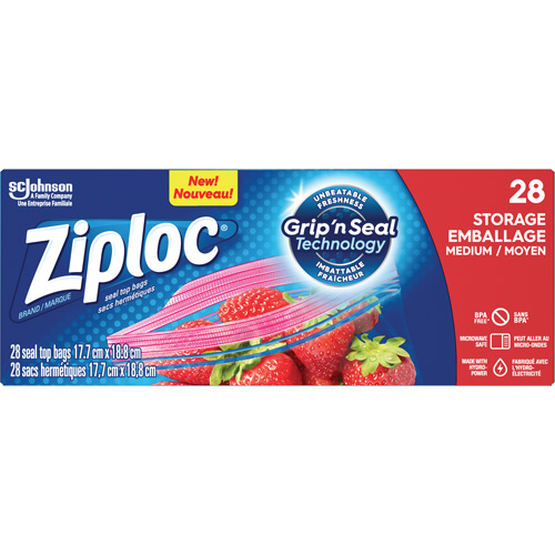 Ziploc&reg; Storage Bags Groupe Belzile Dickner