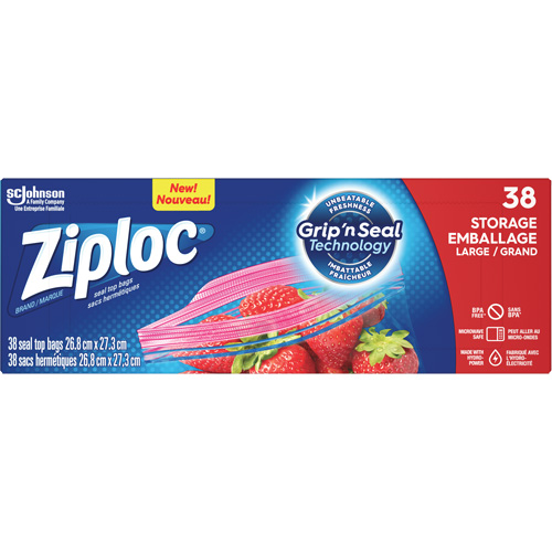 Sacs d'emballage Ziploc Groupe Belzile Dickner