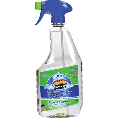 Nettoyant quotidien pour douche de Scrubbing Bubbles, 946 ml, Bouteille &agrave; g&acirc;chette Groupe Belzile Dickner