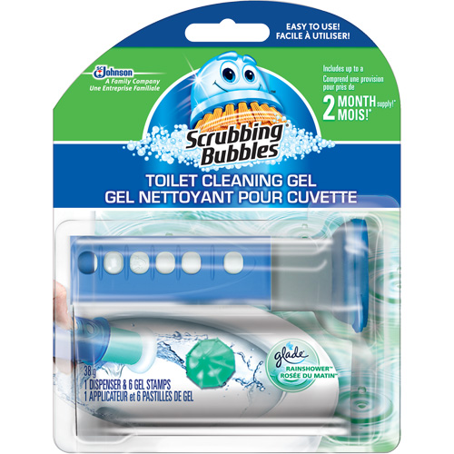 Gel nettoyant pour cuvettes Scrubbing Bubbles, 38 g, Tampon Groupe Belzile Dickner