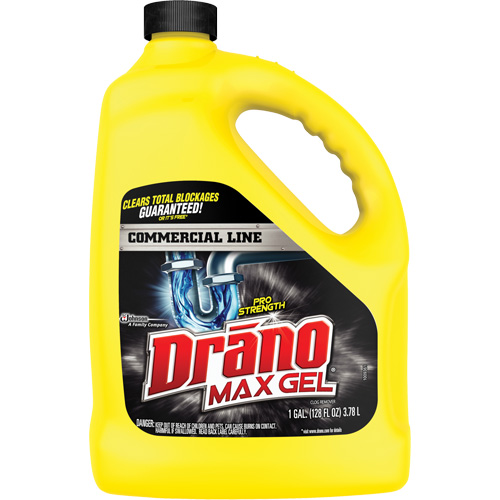 Produit d&eacute;bouchant pour tuyaux Drano Max Gel Groupe Belzile Dickner