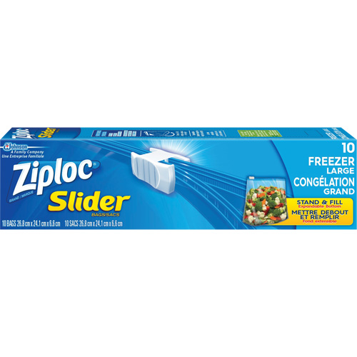 Ziploc&reg; Slider Freezer Bags Groupe Belzile Dickner