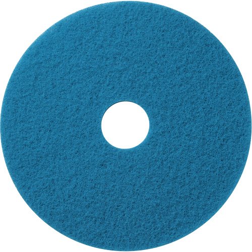 Tampons de nettoyage pour planchers, 12", Nettoyage/&agrave; r&eacute;curer, Bleu Groupe Belzile Dickner