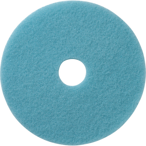Tampons &agrave; polir pour planchers Luster Lite, 19", Brunissage, Bleu p&acirc;le Groupe Belzile Dickner