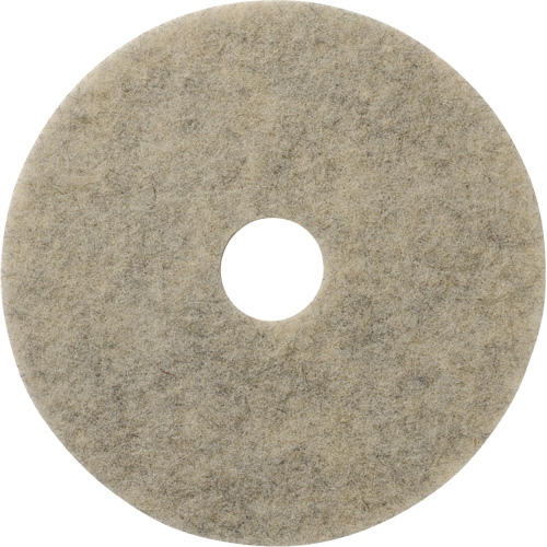 Tampons &agrave; polir pour planchers Porko Plus, 19", Lustrage/Brunissage, Beige Groupe Belzile Dickner