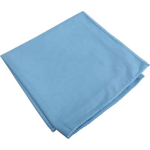 Specialty Glass & Mirror Suede Cloths, Microfibre, Blue Groupe Belzile Dickner