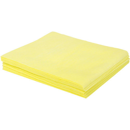 TaskBrand&reg; Medium-Duty Oil-Treated Duster, Polyester, Yellow Groupe Belzile Dickner
