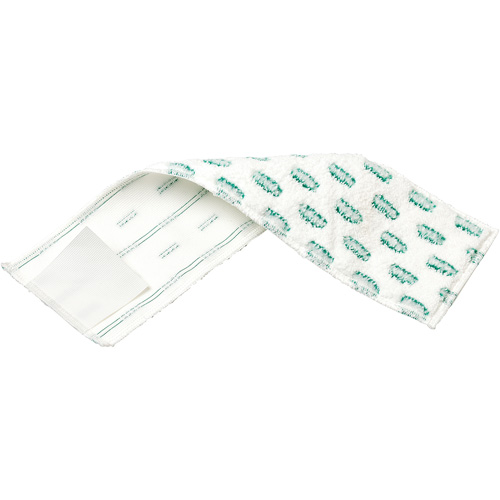 Flat Mop Pad, Scrubber, Microfibre, 4-3/4" x 16" Groupe Belzile Dickner