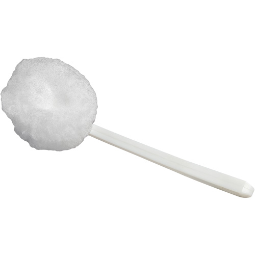 Bowl Swab Cleaning Brush, 12" L, Acrylic Bristles, White Groupe Belzile Dickner