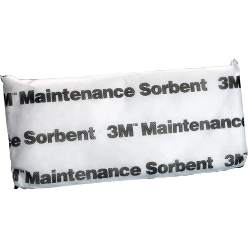 Tampon absorbant de maintenance, Huile seulement, 15" lo x 7" la, 12,6 gal absorption/pqt Groupe Belzile Dickner