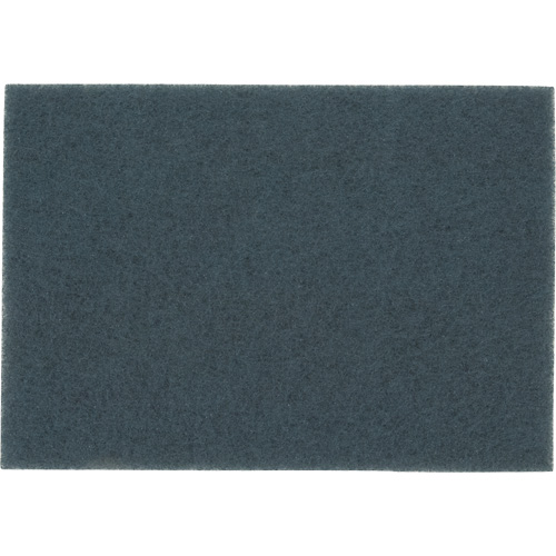 Floor Pad, 14" x 20", Cleaning/Scrubbing, Blue Groupe Belzile Dickner