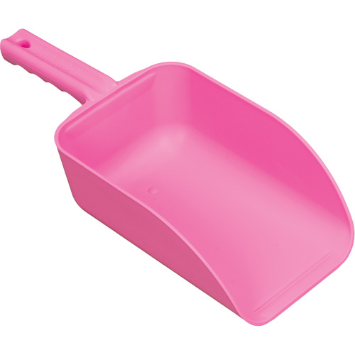 Large Hand Scoop, Plastic, Pink, 82 oz. Groupe Belzile Dickner