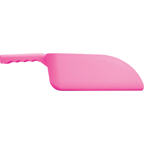 Large Hand Scoop, Plastic, Pink, 82 oz. Groupe Belzile Dickner