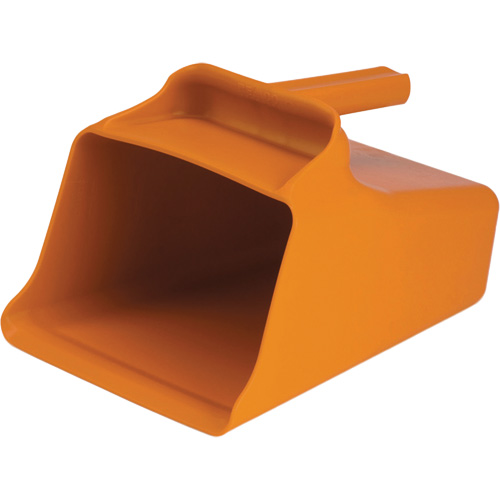 Mega Scoop, Plastic, Orange, 128 oz. Groupe Belzile Dickner