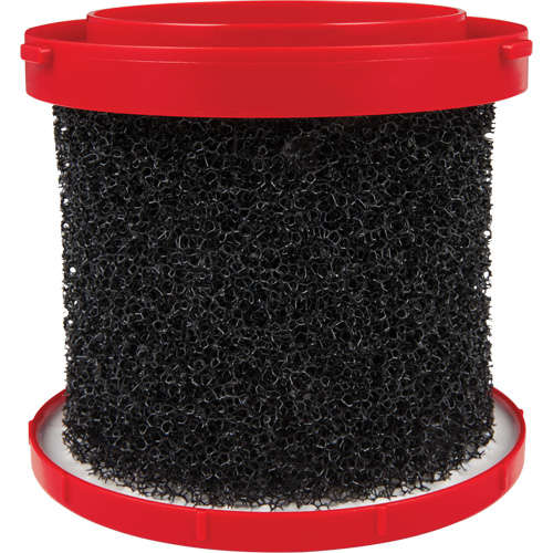 Filtre pour aspirateur de liquides, Mousse, Pour 1,6 - 2,5 gal. US Groupe Belzile Dickner
