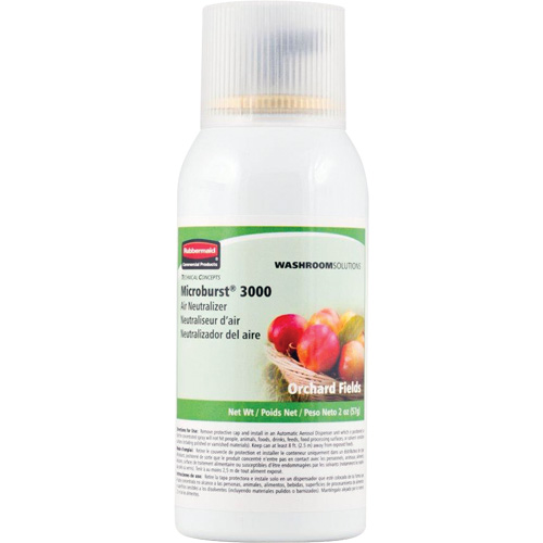 Microburst&reg; 3000 Air Neutraliser Refill, Orchard Fields, Cartridge Groupe Belzile Dickner