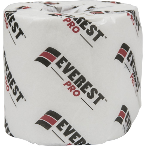 Everest Pro Toilet Paper, 2 Ply, 420 Sheets/Roll, 105' Length, White Groupe Belzile Dickner