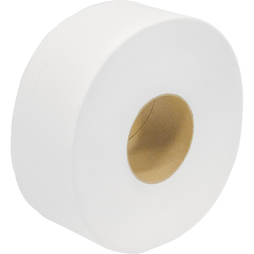 Papier hygi&eacute;nique de premi&egrave;re qualit&eacute; Snow Soft JRT, Rouleau G&eacute;ant, 2 Pli, Longueur 1000', Blanc Groupe Belzile Dickner