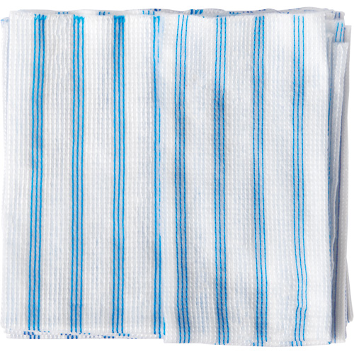 Chiffons jetables, Microfibre, Bleu/Blanc Groupe Belzile Dickner