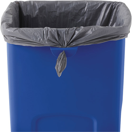Conteneur de recyclage carr&eacute; Untouchable, Vrac, Plastique, 23 gal. US Groupe Belzile Dickner