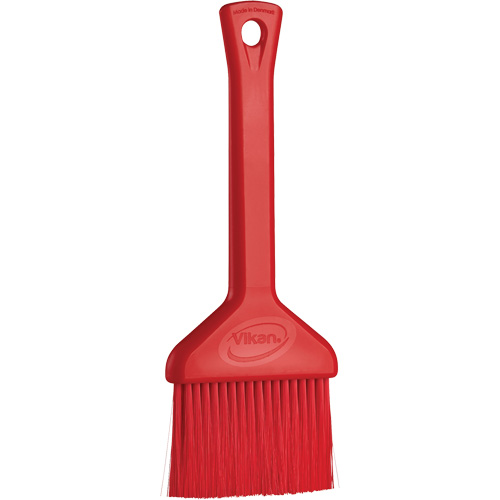 Pinceau &agrave; p&acirc;tisserie 3", Soies Doux, Longueur de 7-3/4", Rouge Groupe Belzile Dickner