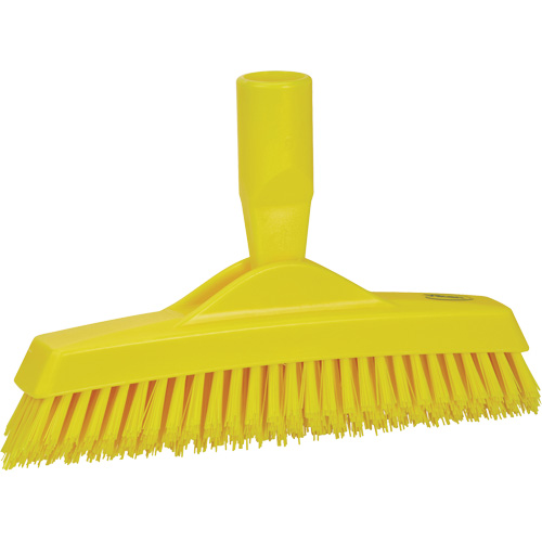 Brosse &agrave; coulis, Soies Ferme, Longueur de 9-1/4", Jaune Groupe Belzile Dickner