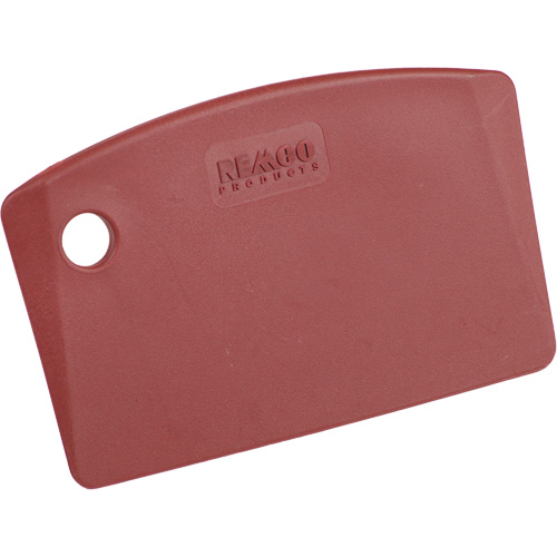 Metal Detectable Mini Bench Scraper, Red, 5-1/4" W x 3-2/5" L Groupe Belzile Dickner