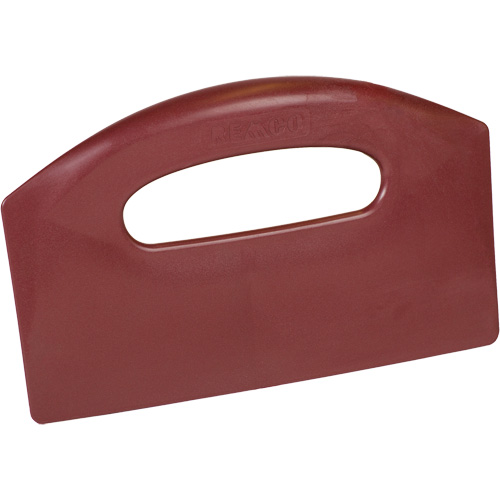 Grattoir de paillasse perceptible par d&eacute;tecteur de m&eacute;tal, Rouge, 8-1/2" la x 5-1/4" lo Groupe Belzile Dickner