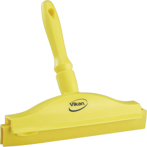 Raclette &agrave; lame double ultra hygi&eacute;nique, 10", Jaune Groupe Belzile Dickner