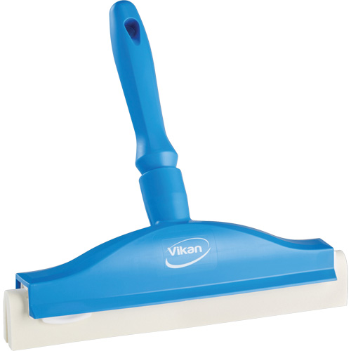 Raclette de paillasse avec lame en mousse, 10", Bleu Groupe Belzile Dickner