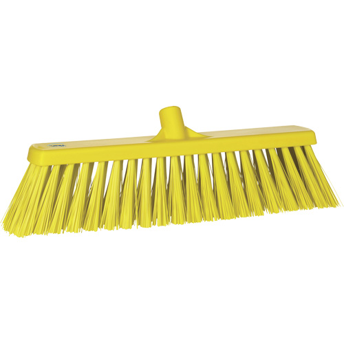 Balai-brosse robuste, Crins Ferme, 20", Polyester, Jaune Groupe Belzile Dickner