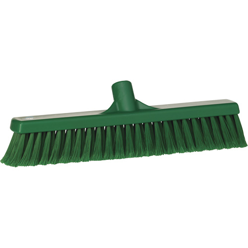 Balai-brosse pour particules fines, Crins Fin/&agrave; bout ouvrant, 16-1/4", Polypropyl&egrave;ne, Vert Groupe Belzile Dickner