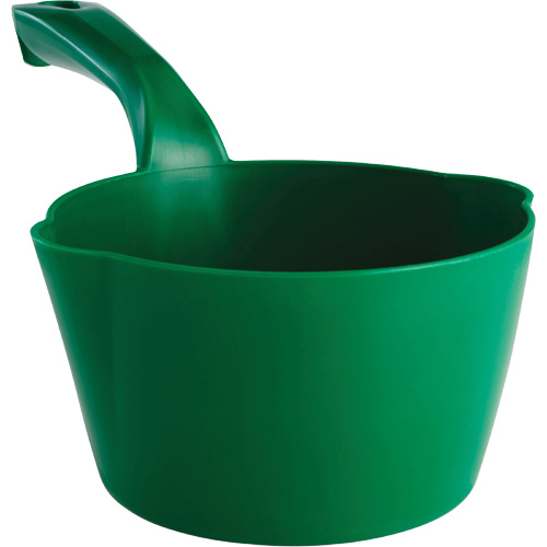 Round Bowl Scoop, Plastic, Green, 32 oz. Groupe Belzile Dickner