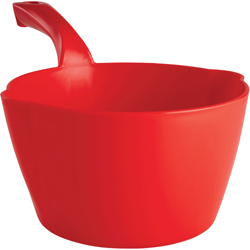 Pelle &agrave; main ronde, Plastique, Rouge, 64 oz Groupe Belzile Dickner
