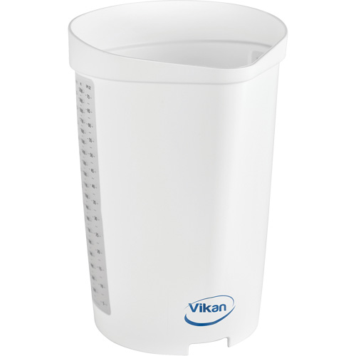 Cruche gradu&eacute;e, Plastique, Blanc, 65 oz Groupe Belzile Dickner