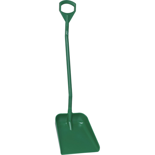 Pelle ergonomique &agrave; grande lame, Longueur de 51", Plastique, Vert Groupe Belzile Dickner
