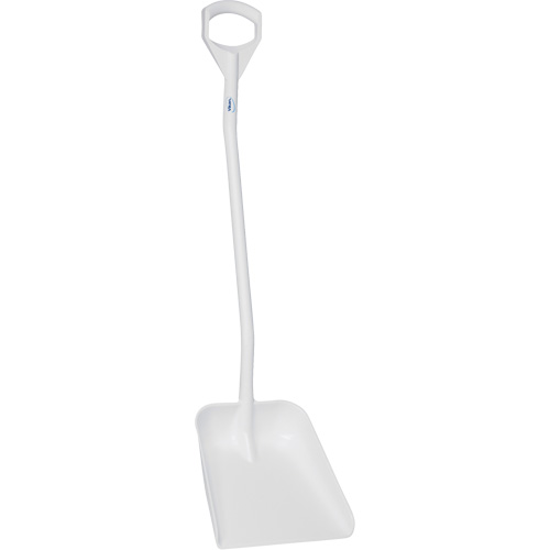 Pelle ergonomique &agrave; grande lame, Longueur de 51", Plastique, Blanc Groupe Belzile Dickner