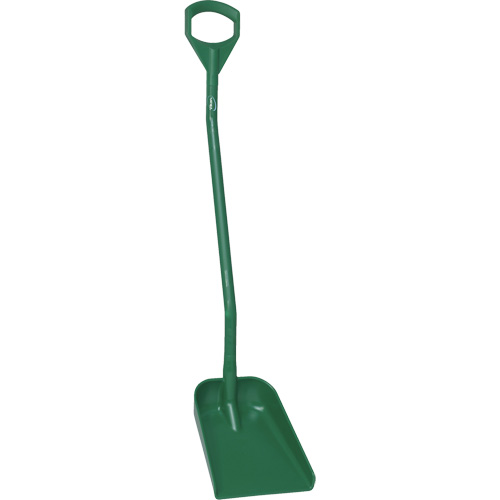 Ergonomic Small Blade Shovel, 50" Length, Plastic, Green Groupe Belzile Dickner