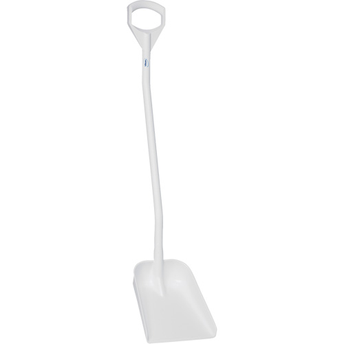 Pelle ergonomique &agrave; lame r&eacute;duite, Longueur de 50", Plastique, Blanc Groupe Belzile Dickner