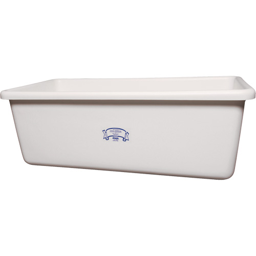 Bac de rangement et transport, Plastique, Blanc Groupe Belzile Dickner