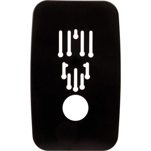 Plaque murale de rechange universelle pour distributeur de savon Groupe Belzile Dickner