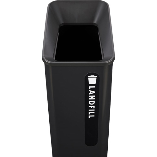 Bac d'ordures destin&eacute;s &agrave; l'enfouissement Sustain, Plastique/Acier, 15 gal. US Groupe Belzile Dickner