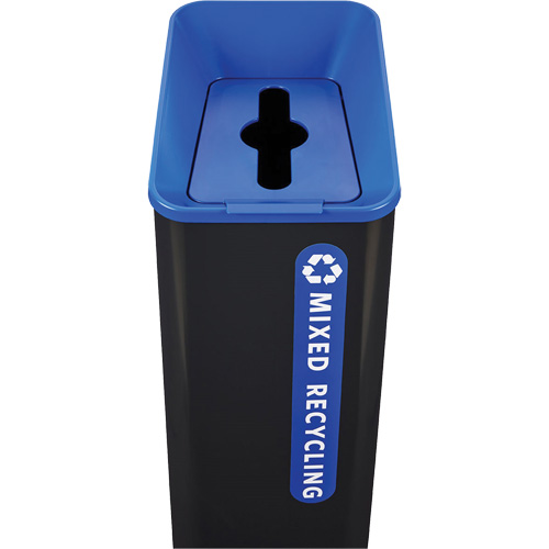 Bac de recyclage mixte Sustain, Vrac, Plastique, 15 gal. US Groupe Belzile Dickner