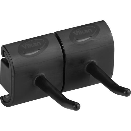 Double Hook Module for Hygienic Wall Bracket Groupe Belzile Dickner