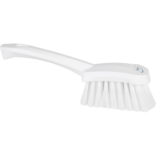 Brosse &agrave; r&eacute;curer avec manche court, Soies Doux, Longueur de 10-1/2", Blanc Groupe Belzile Dickner