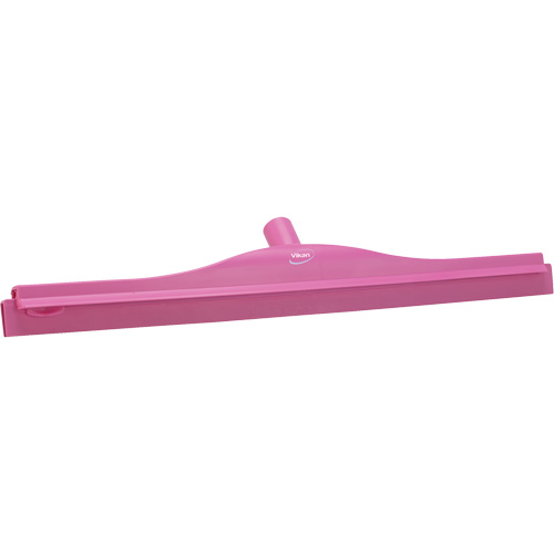 Double Blade Ultra Hygiene Floor Squeegee, 24", Pink Groupe Belzile Dickner