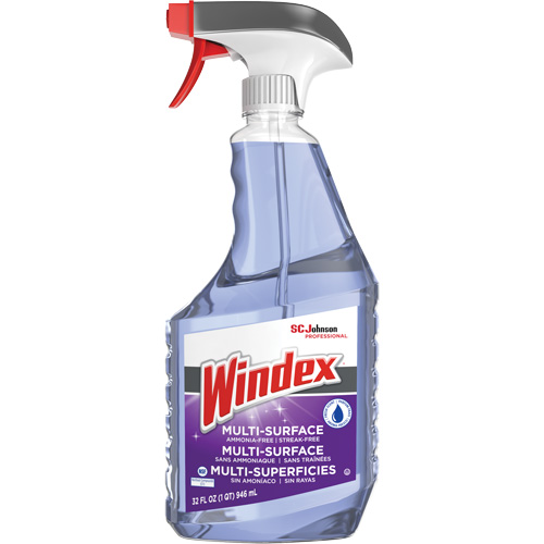 Nettoyant pour surfaces multiples sans ammoniaque Windex, 946 ml, Bouteille &agrave; g&acirc;chette Groupe Belzile Dickner